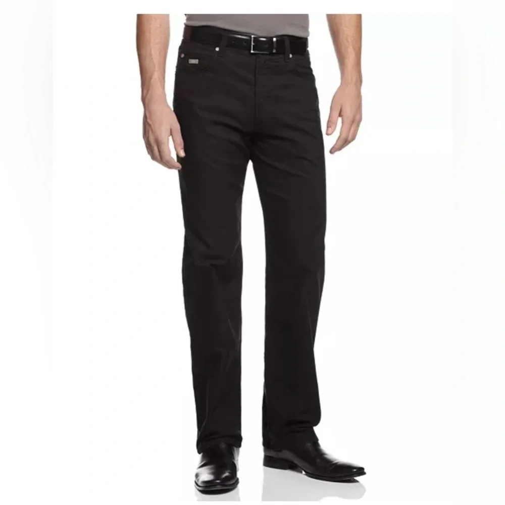 Hugo Boss Men's Alabama Navy Blue  Straight Jeans